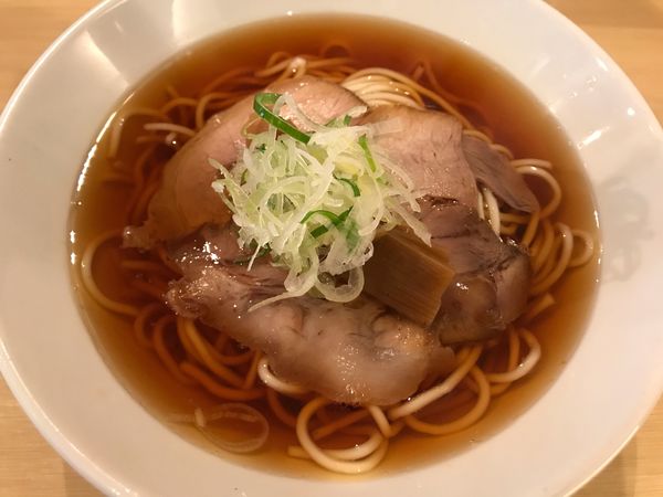 「煮干し中華そば」@心生 麺商人の写真