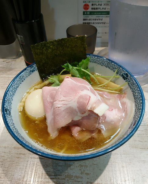 「特製煮干そば 薄口醤油」@中華そば 四つ葉の写真