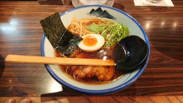 「醤油ラーメン」@AFURI 麻布十番店の写真