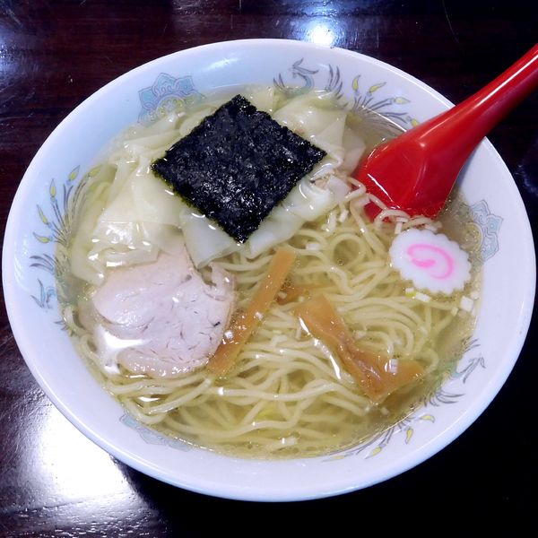 「ワンタンめん(しお 750円)」@まことの写真