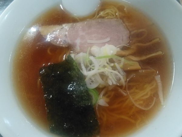 「昔ながらの中華そば¥600」@寺カフェ 中華そば水加美の写真