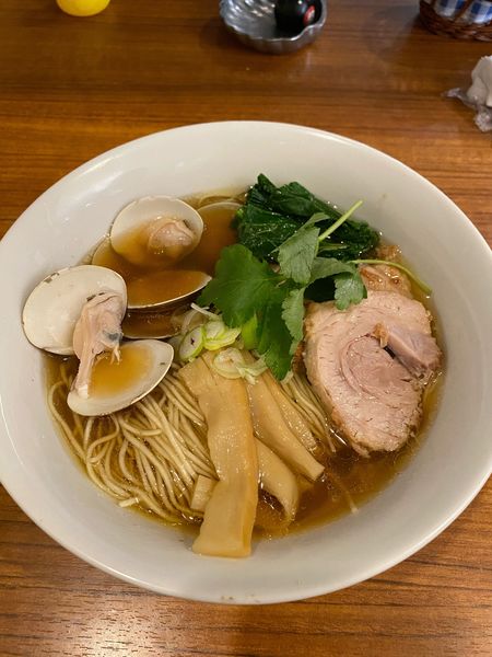 「赤城鳥と鯖と蛤のラーメン」@麺＆cafe Coi.Coi.の写真