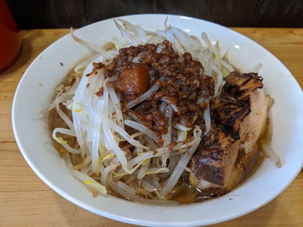 「次郎らーめん 中盛(300g) 900円」@麺屋 又兵衛の写真