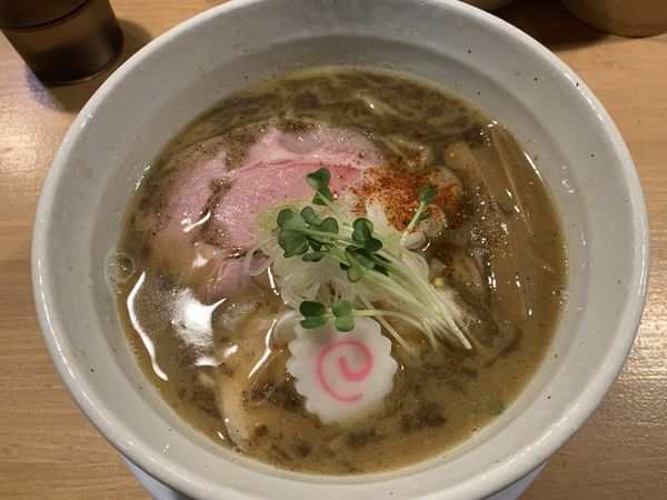 「ニボ味噌」@自家製手打ち麺 粋やの写真
