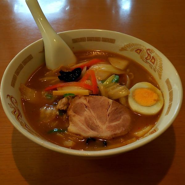 「ミソ五目ラーメン」@たつみやの写真