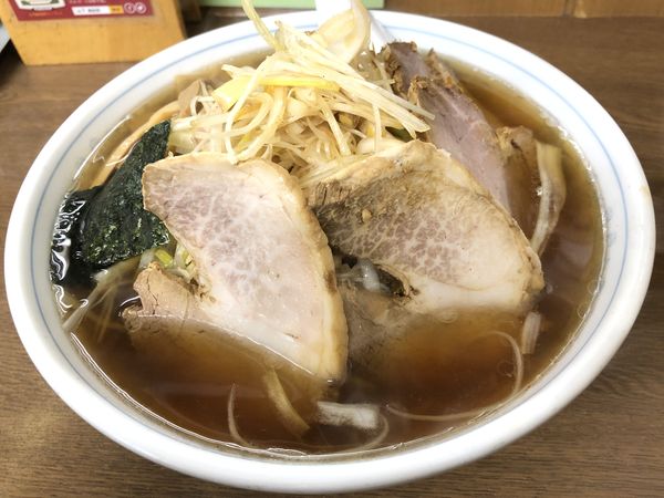 「ねぎチャーシュー麺＋半餃子＋半炒飯」@代一元 山下店の写真