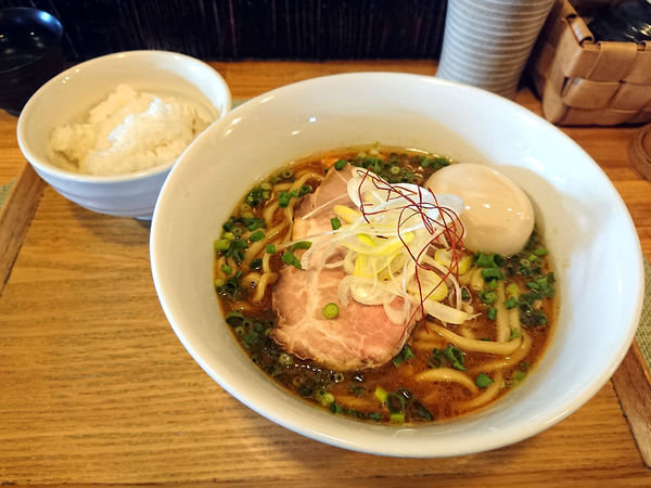 「限定 スパイスカレーヌードル～薬膳風～」@中華蕎麦 はざまの写真