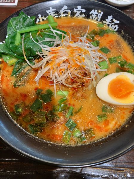 「濃厚担々麺」@全力とんこつ 多万吉屋の写真