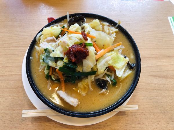 「野菜味噌ラーメン」@大志軒 富田店の写真