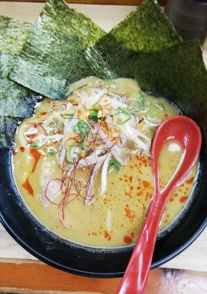 「会心の味噌（2/29、3/1限定）900円、海苔（クーポン）」@がん家の写真