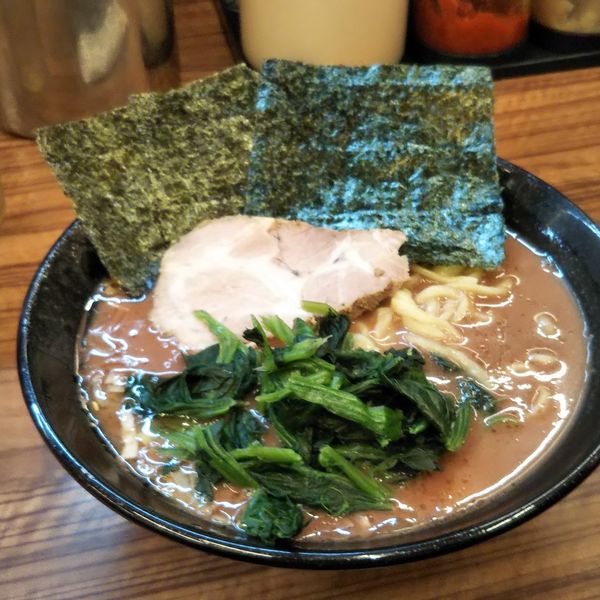「ラーメン並」@横浜家系らーめん 二代目 武道家の写真