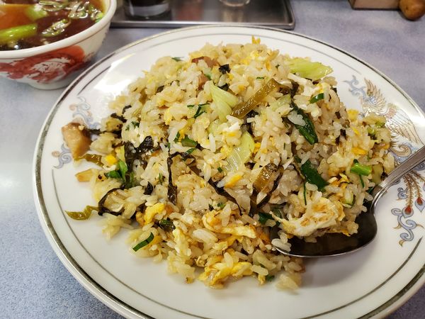 「高菜炒飯」@満腹亭の写真