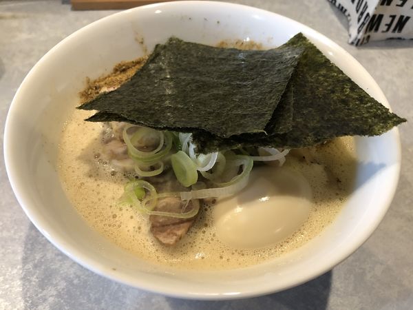 「節全部のせ　大盛　￥１０００」@濃厚白湯らーめん3の写真