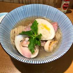 はまぐりと帆立の中華そば¥990・税込