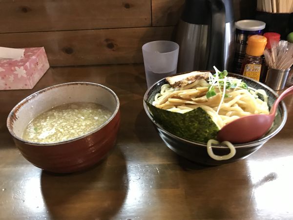 「限定塩つけ麺大盛り」@蝉時雨の写真