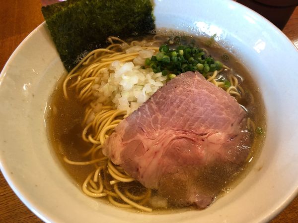 「煮干しそば750円」@麺屋 烈の写真