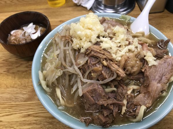 「ラーメン  アブラ別皿」@ラーメン そらの写真