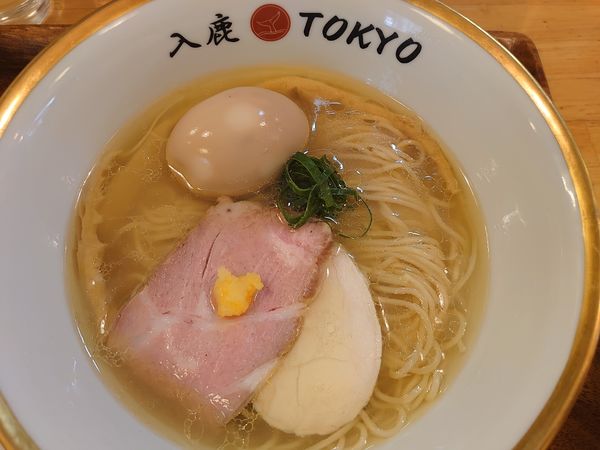 「柚子塩らぁ麺+味玉」@入鹿（IRUCA）-Tokyo-の写真
