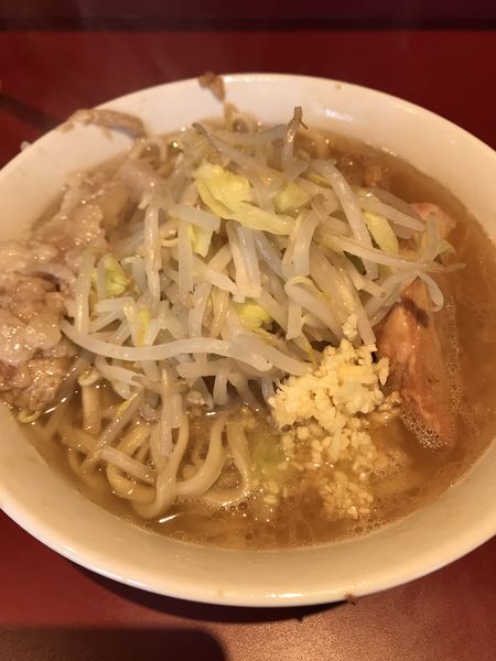 「小ラーメン、ニンニク、アブラ」@ラーメン二郎 荻窪店の写真