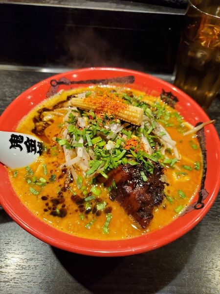 「もやしカラシビ味噌らー麺」@カラシビ味噌らー麺 鬼金棒 池袋店の写真