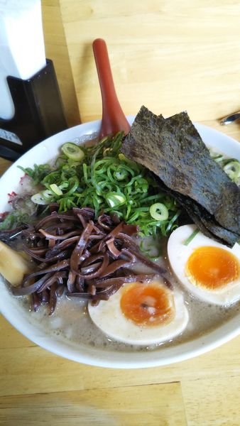「ネギもくれん豚（とん）そば」@麺や 木蓮の写真