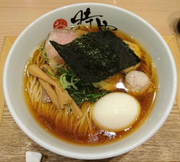 「中華蕎麦＋特製トッピング」@中華蕎麦 時雨の写真