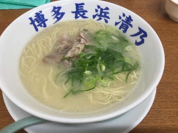 「長浜ラーメン(¥600)」@博多 元祖長浜ラーメン 清乃の写真