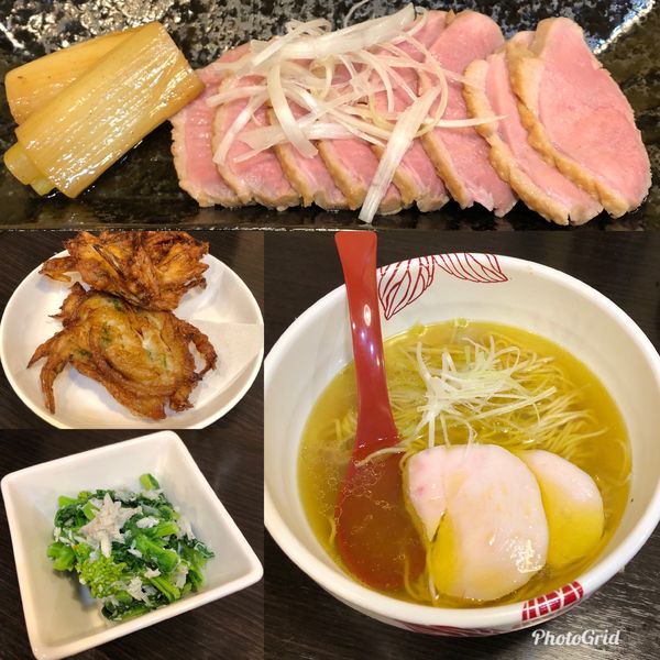 「限定 貝出汁白醤油らーめん-EXTRA-」@麺処 あす花の写真