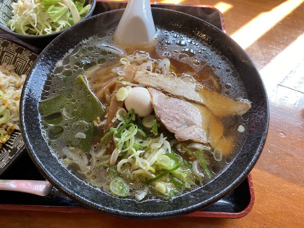 「ラーメンセット800円」@和ラーメンの写真