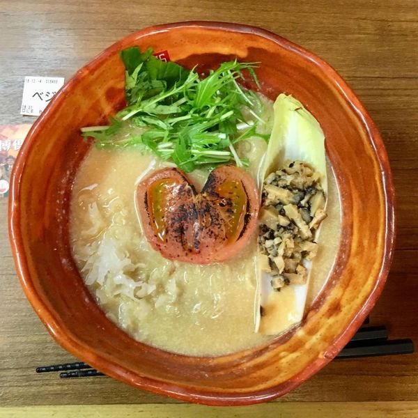 「ベジ味噌980円」@RYUS NOODLE BARの写真