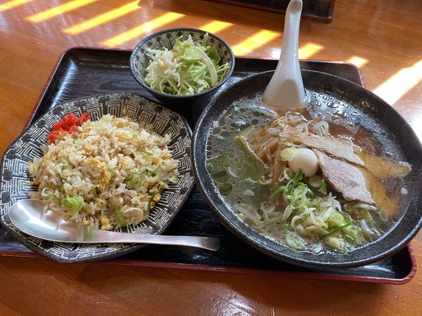 「ラーメンセット800」@和ラーメンの写真