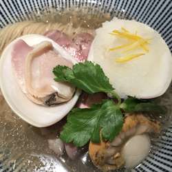 はまぐりと帆立の中華そば ¥990