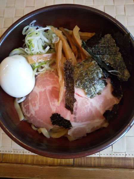 「味玉まぜそば」@らぁ麺や 汐そば雫の写真