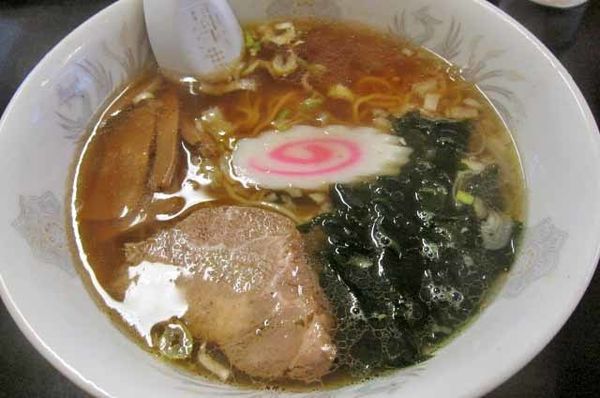 「ラーメン　500円」@大釜 本店の写真