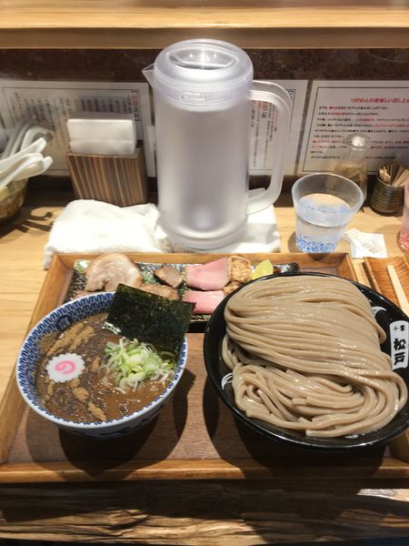 「つけ麺特盛 特選全部のせトッピング」@中華蕎麦 とみ田の写真