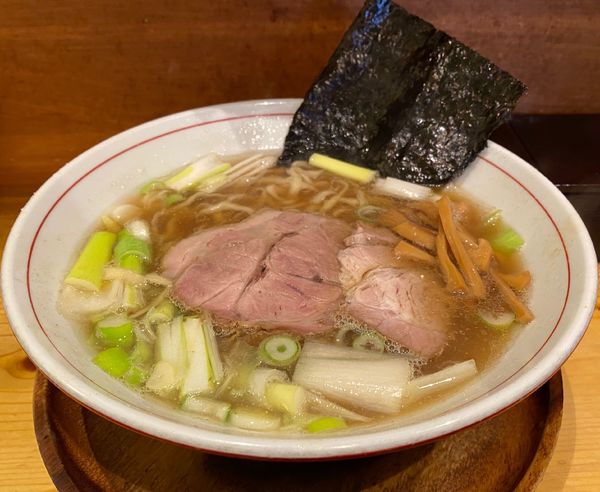 「中華そば(小)800円」@中華そば 葉山の写真