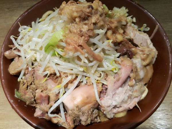 「ラーメン大:900円+豚まし:200円」@MEN YARD FIGHTの写真
