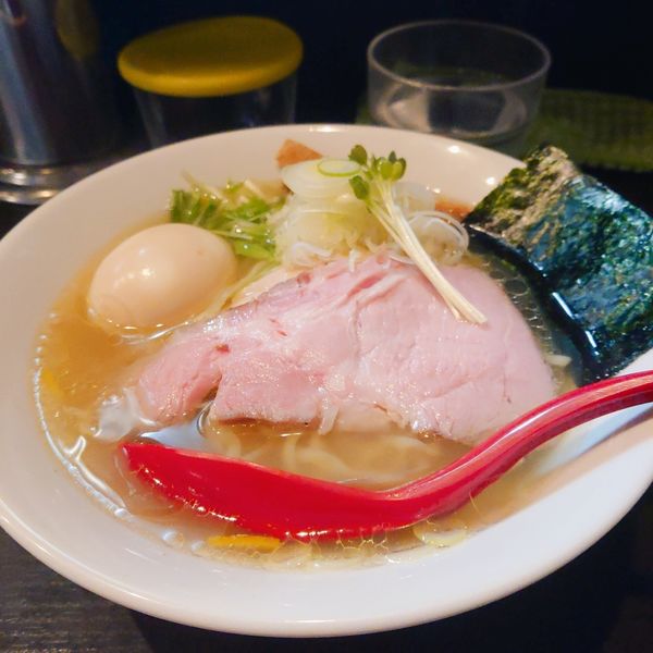 「味玉塩ラーメン」@麺処 夏海の写真