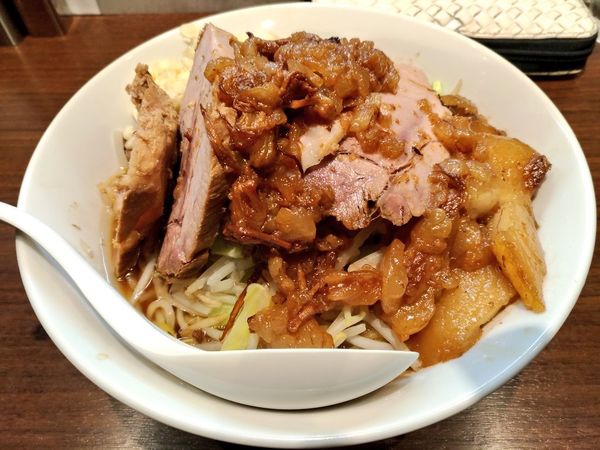 「期間限定 ジャンク汁なし 肉増し」@麺処 わた琉の写真