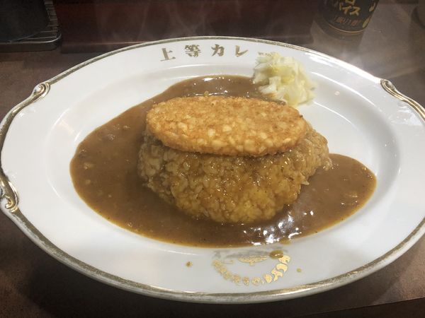 「【限定】ハッシュドポテトカレー」@福島上等カレー 平野町店の写真