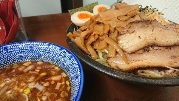 「ネギつけそば(大盛)」@麺屋こうきの写真