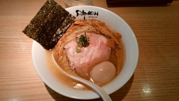 「塩そば(味玉入り)¥1070-」@Ramen にじゅうぶんのいちの写真