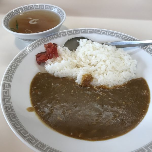 「カレー（￥400）」@中華料理 やまやの写真