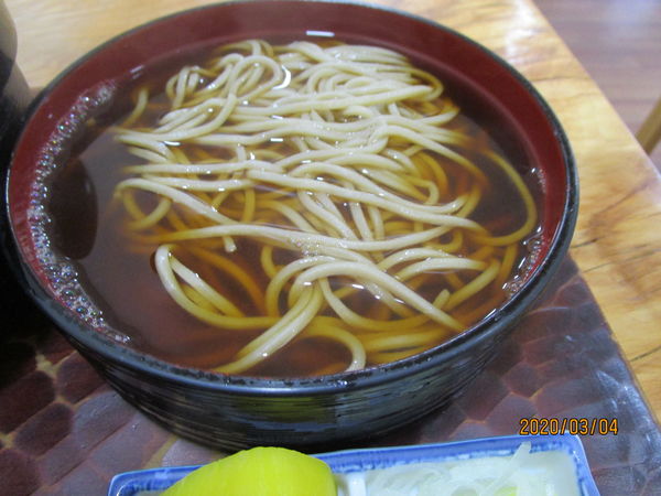 「カレー丼Set：かけ蕎麦 850円」@手打そば あずみ野の写真