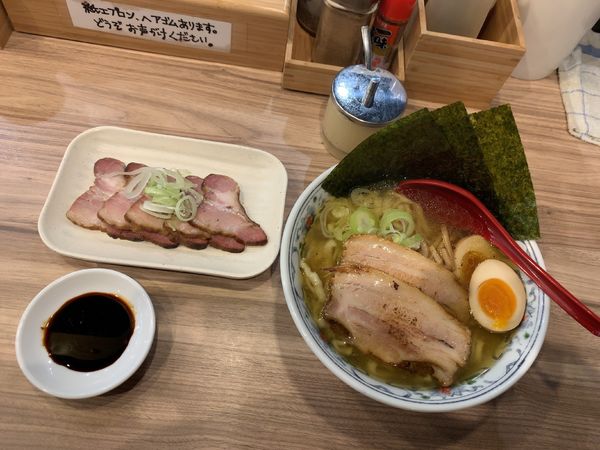 「特製塩1050円」@くじら食堂 nonowa東小金井店の写真