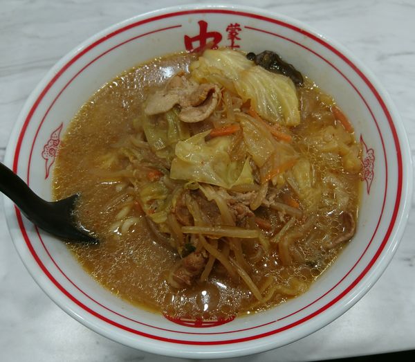 「味噌タンメン」@蒙古タンメン 中本 市川店の写真