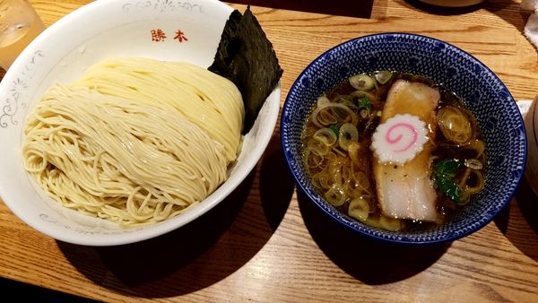 「清湯つけそば」@つけそば 神田勝本の写真