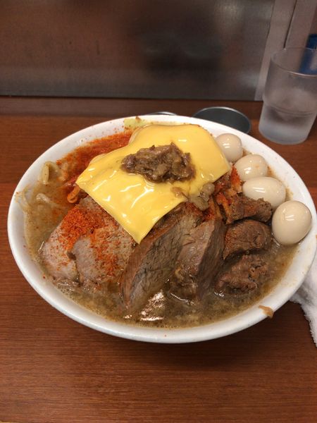 「豚ラーメン」@ラーメン荘 地球規模で考えろ ソラの写真