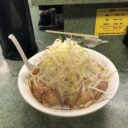 大豚ラーメン(ヤサイ多め脂少なめ)