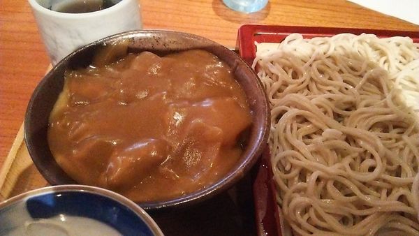 「カレー丼セット 800円（だったかな）」@満留賀 池袋店の写真